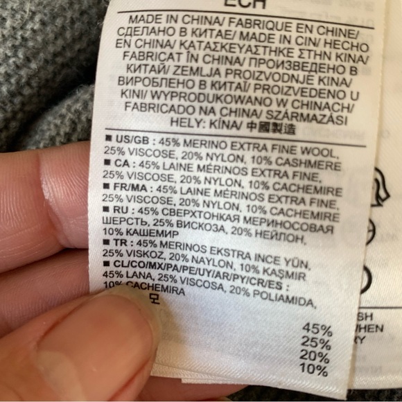 Banana Republic cashmere and merino blend sweater XS - Picture 8 of 14